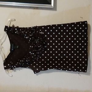 INC tank top. Nylon material. Soft. Size large. GUC